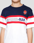 Marvel Spiderman Face Kaos Anak Laki-laki