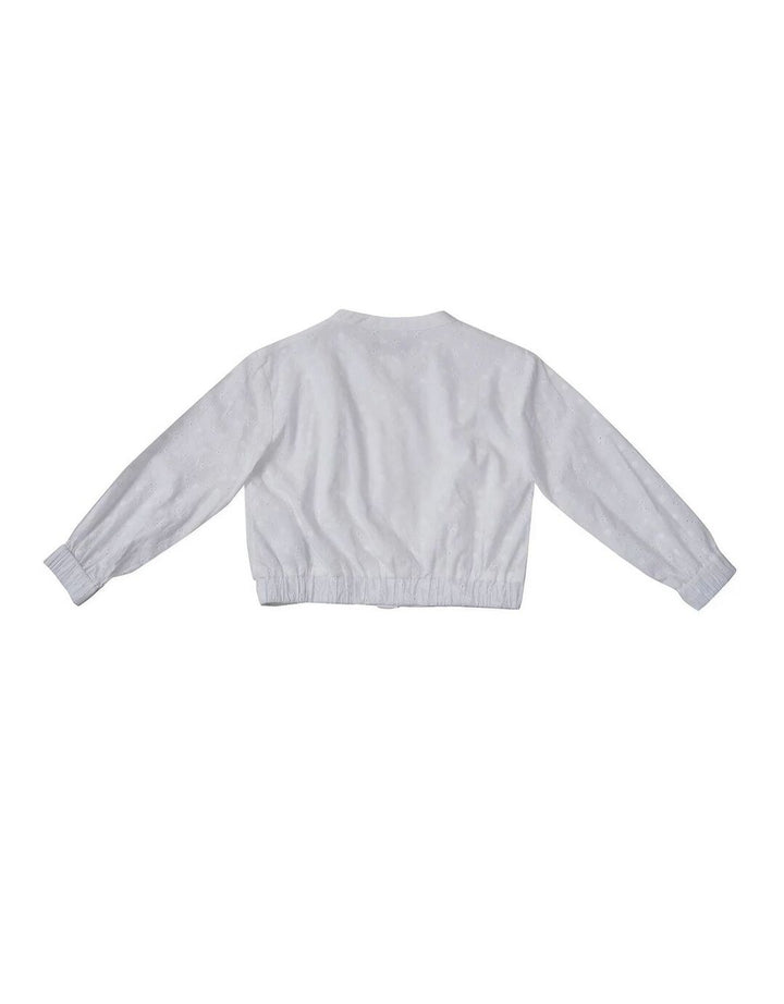 Osella Kaos Cetak Motif Pita Atasan Anak Perempuan