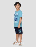 Nevada Lets Play Print Pakaian Set Anak Laki-laki