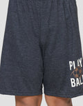 Nevada Non Stop Play Ball Print Pakaian Set Anak Laki-laki