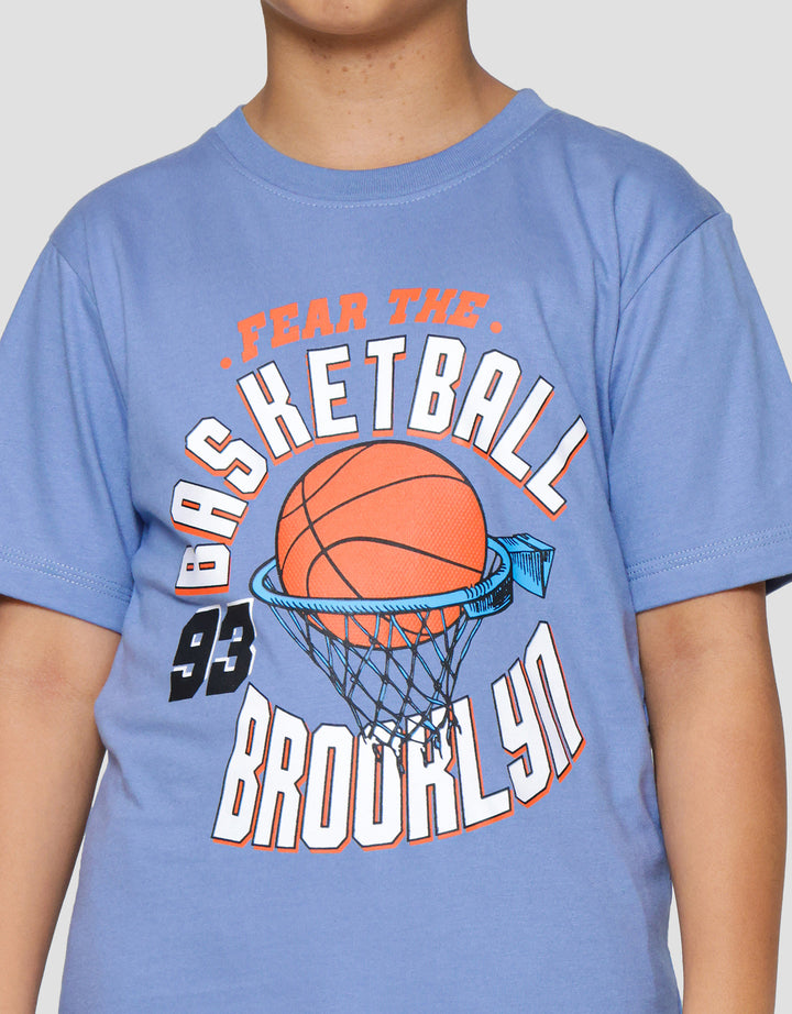 Nevada Fear The Basketball Kaos Anak Laki-laki