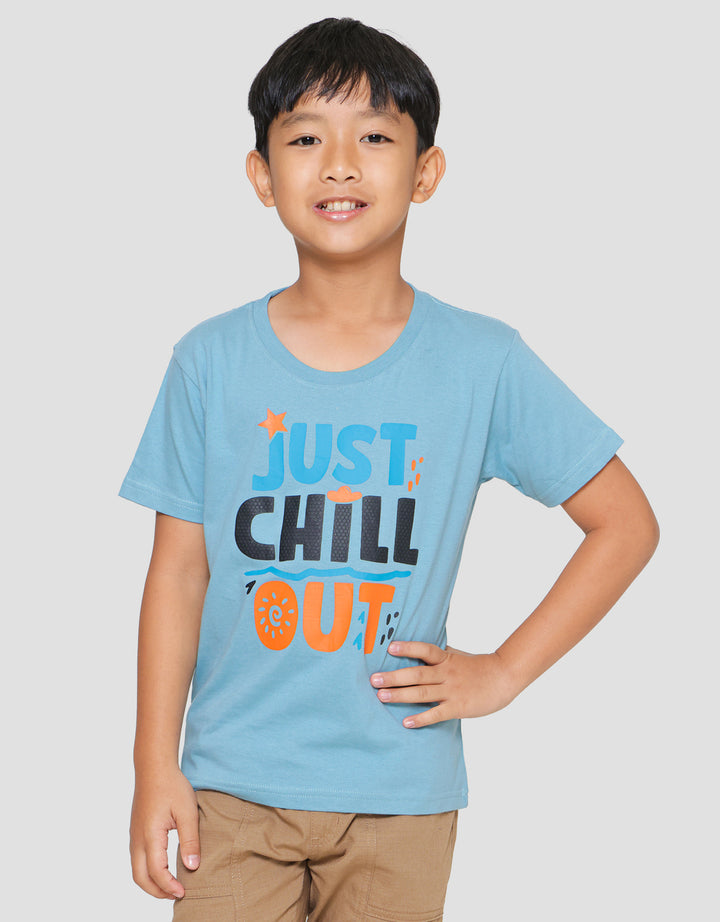 Little M Just Chill Out Kaos Anak Laki-Laki