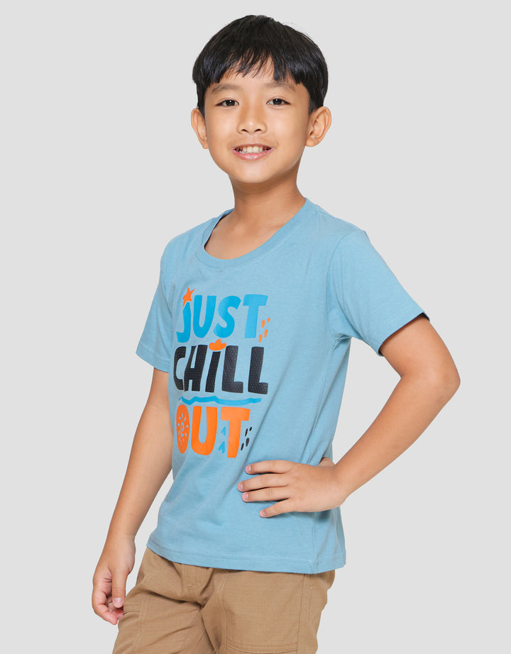 Little M Just Chill Out Kaos Anak Laki-Laki