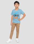Little M Just Chill Out Kaos Anak Laki-Laki