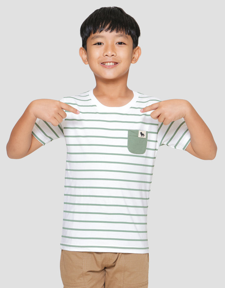 Little M Salur Kantong 2 Kaos Anak Laki-Laki