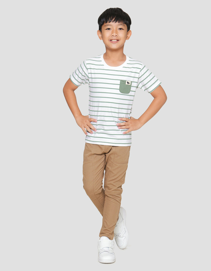Little M Salur Kantong 2 Kaos Anak Laki-Laki