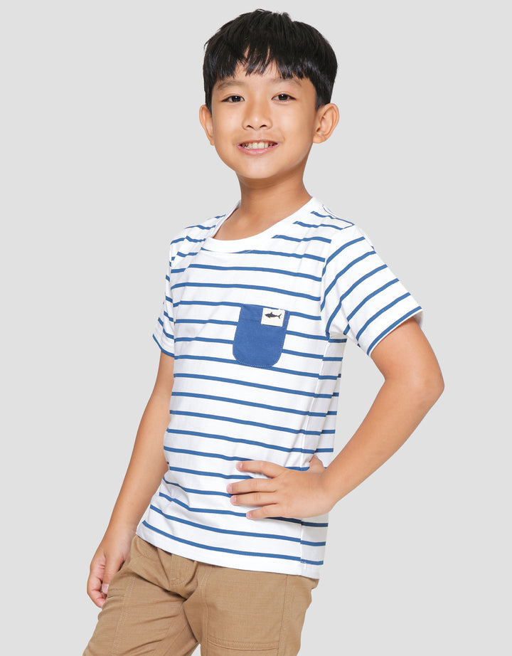 Little M Salur Kantong 3 Kaos Anak Laki-Laki