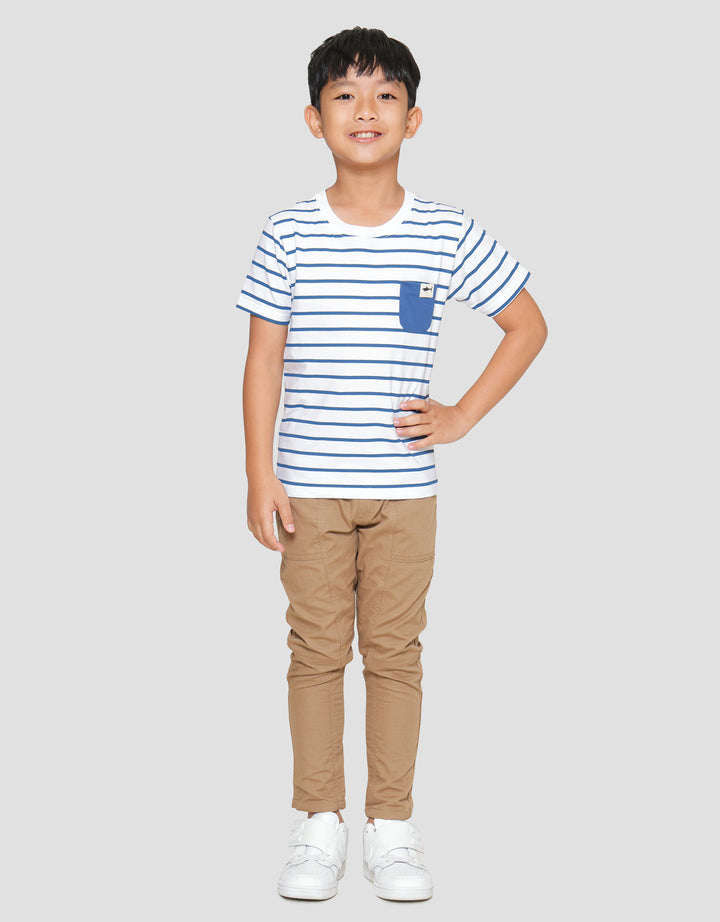 Little M Salur Kantong 3 Kaos Anak Laki-Laki