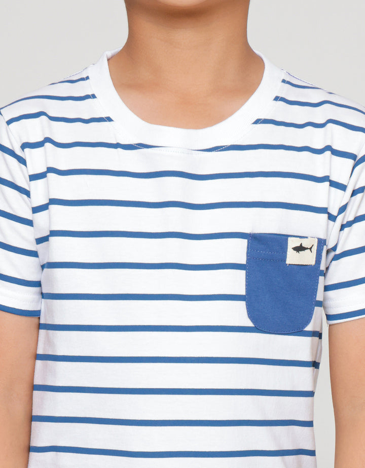 Little M Salur Kantong 3 Kaos Anak Laki-Laki