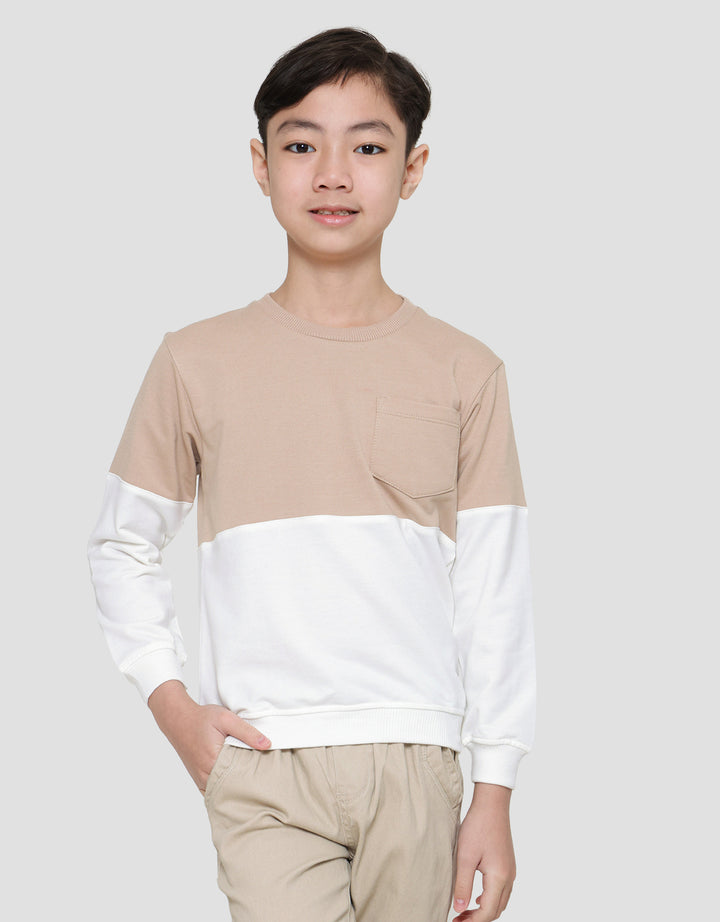 Little M Color Combi Sweater Anak Laki-laki