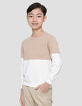 Little M Color Combi Sweater Anak Laki-laki
