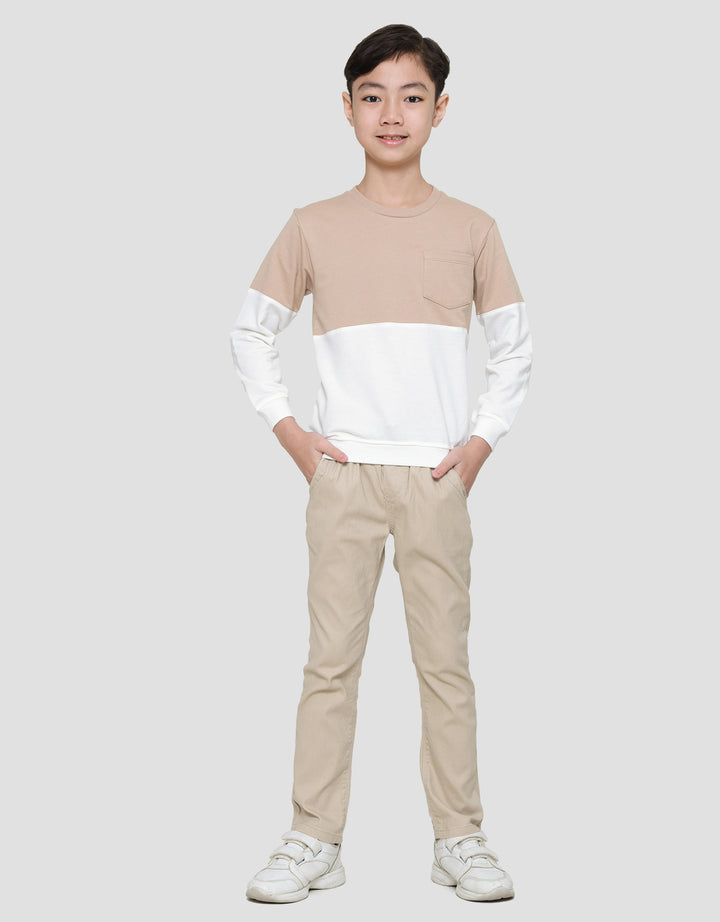 Little M Color Combi Boys Sweater