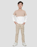 Little M Color Combi Sweater Anak Laki-laki