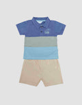 Little M Polo Cns Dino Pakaian Setelan Bayi