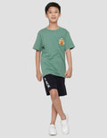 Nevada Print Logo Bear Small Boys Short Sleeve T-Shirt
