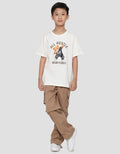 Nevada Print Logo Bear Boys Short Sleeve T-Shirt