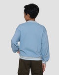 Nevada Knit Bomber Varsity Cut N Sewn Jaket Anak Laki-laki