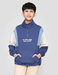 Nevada Half Zipper And Stopper Sweater Anak Laki-laki
