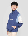 Nevada Half Zipper And Stopper Sweater Anak Laki-laki