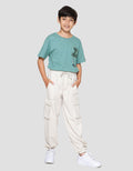 Nevada Knit Cargo Celana Jogger Anak Anak Laki-Laki