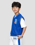 Nevada Knit Sleeveless V Neck With Patch Vest Anak Laki-laki