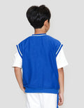 Nevada Knit Sleeveless V Neck With Patch Vest Anak Laki-laki