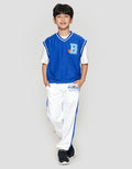 Nevada Knit Sleeveless V Neck With Patch Vest Anak Laki-laki
