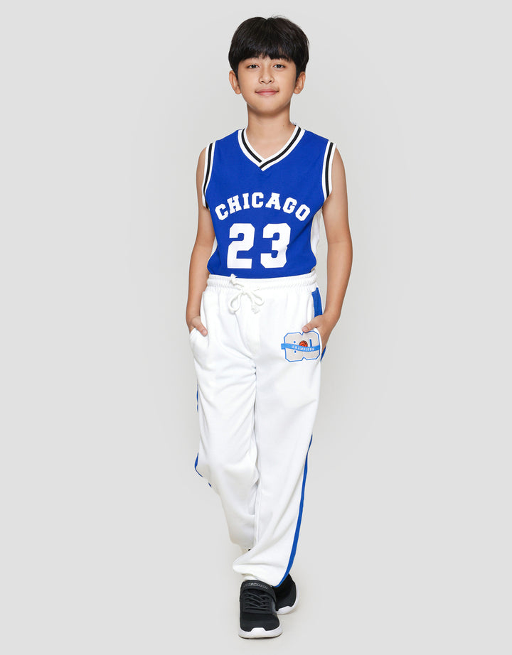 Nevada Knit Cargo With Patch Jogger Anak Laki-laki