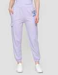 Disney Print Stitch Celana Jogger Wanita