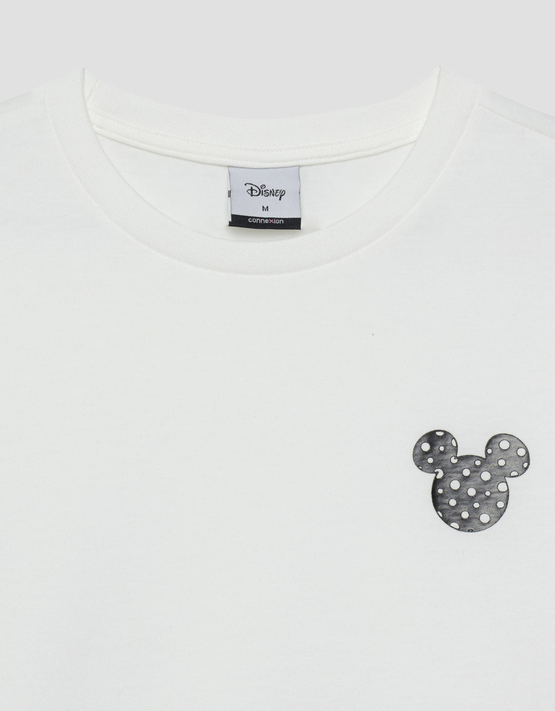 Disney Bordir Mickey Kaos Lengan Pendek Wanita