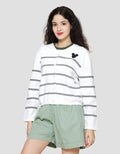 Disney Garis Mickey Cardigan Wanita