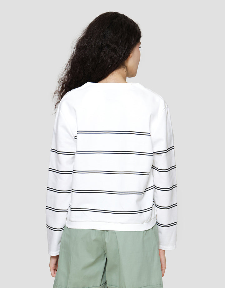 Disney Garis Mickey Cardigan Wanita