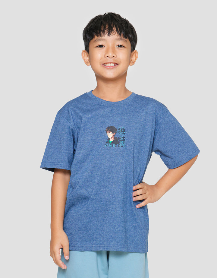 Nevada Anime Kih 59 Kaos Anak Laki-laki