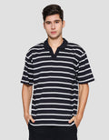 Nevada Jersey Stripe Kaos Polo Pria