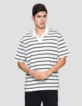 Nevada Jersey Stripe Kaos Polo Pria