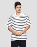 Nevada Jersey Stripe Kaos Polo Pria