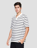 Nevada Jersey Stripe Kaos Polo Pria