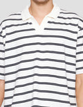 Nevada Jersey Stripe Kaos Polo Pria