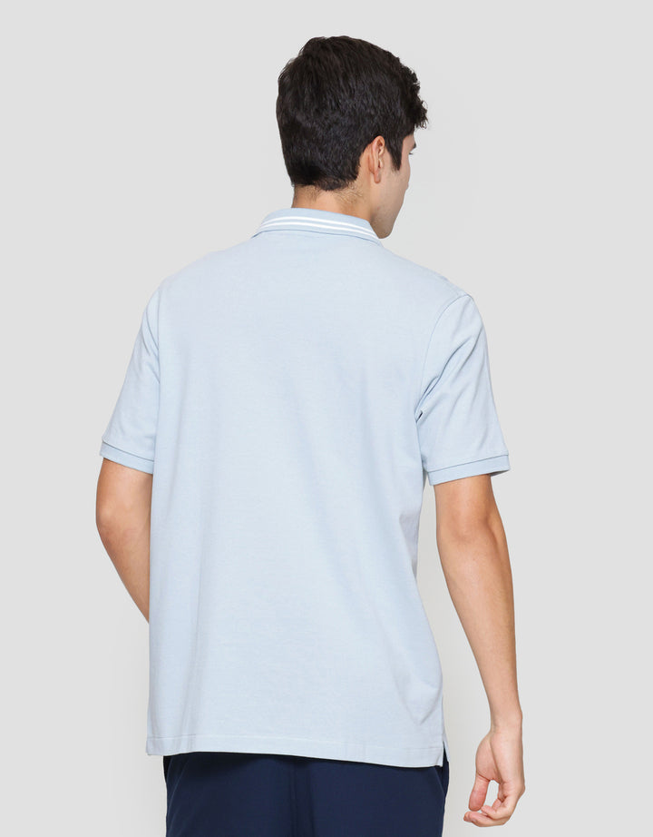 SUKO SOLID KNIT POLO PRIA