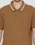 Suko Solid Knit Kaos Polo Pria