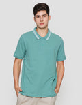Suko Solid Knit Kaos Polo Pria