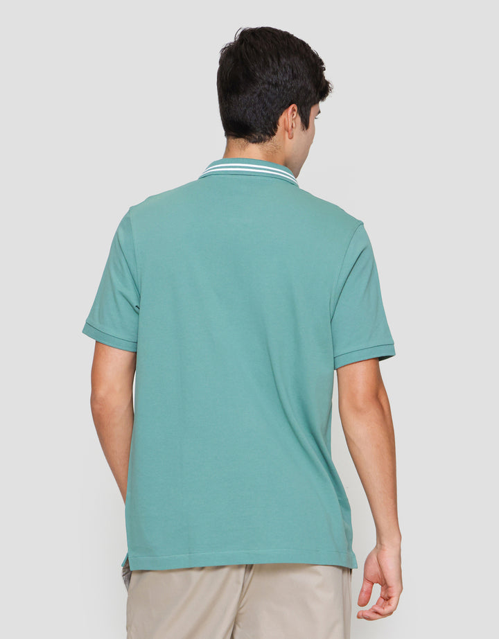 Suko Solid Knit Kaos Polo Pria