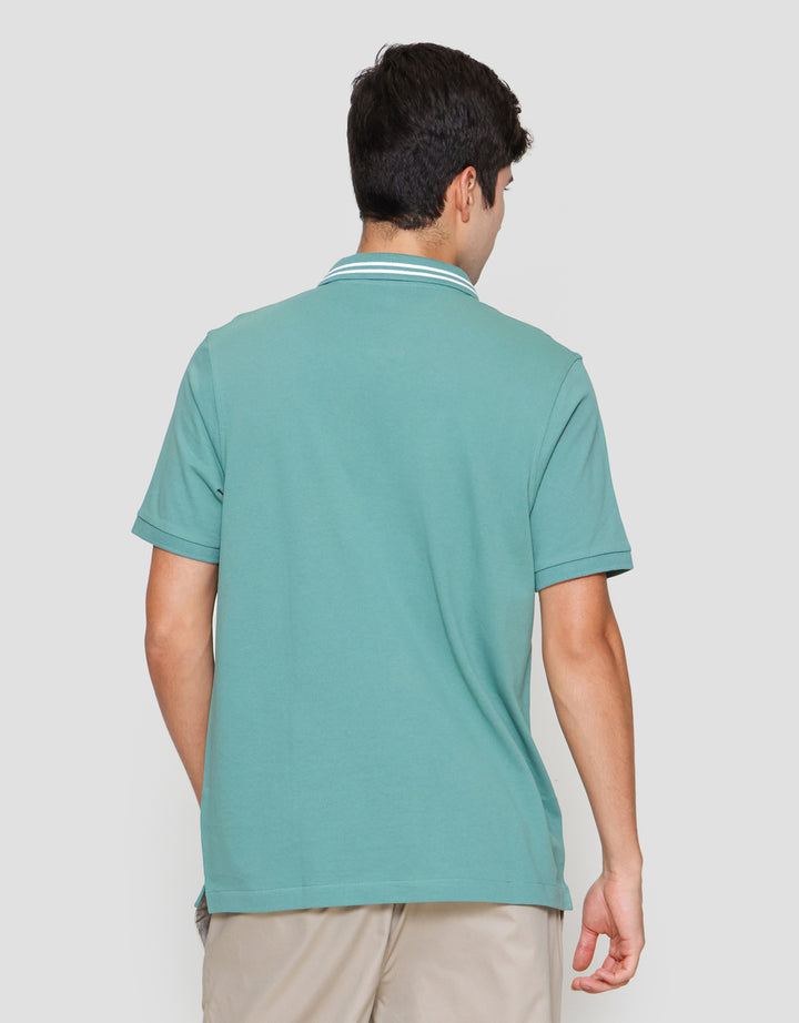 SUKO SOLID KNIT POLO PRIA