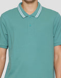 Suko Solid Knit Kaos Polo Pria