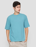 SUKO QUICK DRY KERAH BULAT LENGAN PENDEK KAOS OVERSIZE PRIA