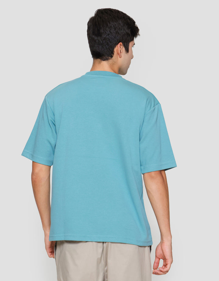 Suko Oversized Quick Dry Kerah Bulat Kaos Lengan Pendek Pria