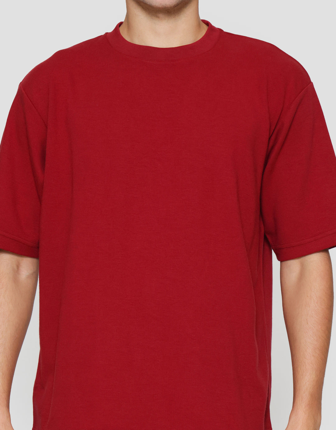 Suko Oversized Quick Dry Kerah Bulat Kaos Lengan Pendek Pria