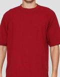 SUKO QUICK DRY KERAH BULAT LENGAN PENDEK KAOS OVERSIZE PRIA