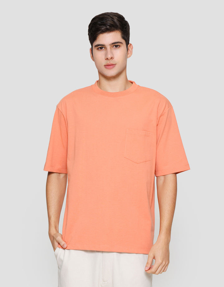 Suko Cool Touch Kerah Bulat Kaos Oversize Pria