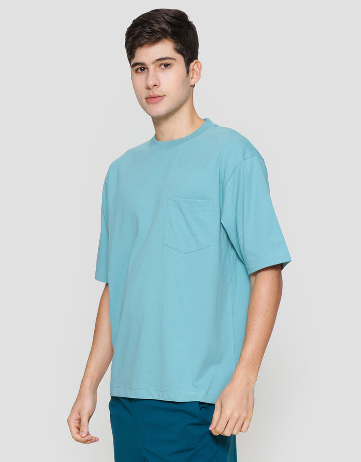 Suko Cool Touch Kerah Bulat Kaos Oversize Pria